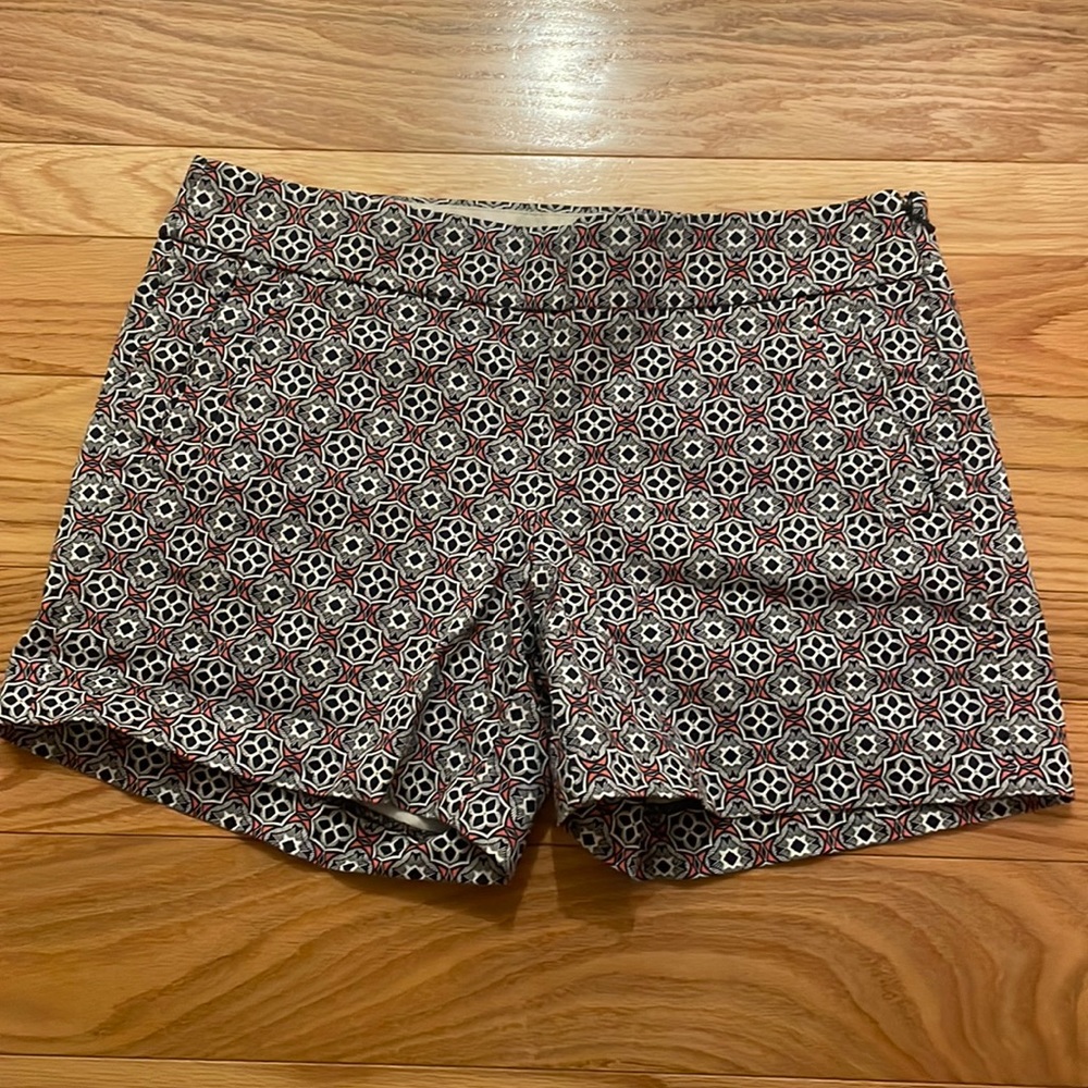 Excellent Condition J. Crew Patterned Shorts